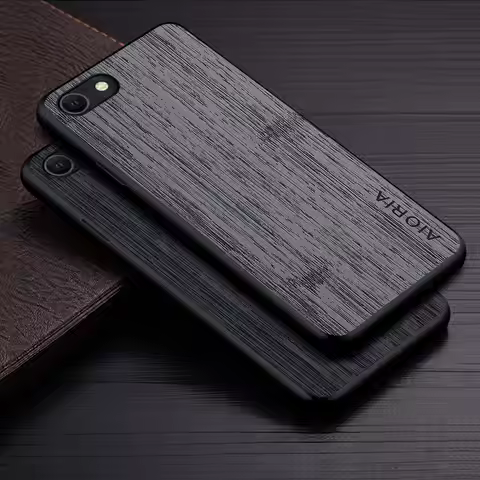 Case for iPhone SE 3 2 SE3 SE2 2022 2020 funda bamboo wood pattern Leather phone cover Luxury coque 