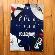 Vintage Fila 1995 Collection Catalogue Book Poster Big Book  Fila Bj Bjorn  Full Color