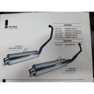 MUFFLER/EXHAUST CJ IPOH BELANG/WAVE125/WAVE125S