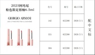 Real Shot❤ 2025 Fashion 33 Long Powder Tube Lip Gloss 6.5ml Color No. 142 #, 321 #, 504 #. 29c