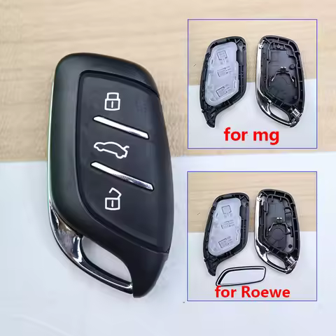 3 Buttons Car Key Housing Key Case Shell for Roewe RX8 I6 I5 ERX5 RX5 RX3 for MG ZS EV HS EHS MG4 MG