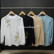 NADIA BLOUSE COTTON EMBROIDERY BLOUSE SULAM