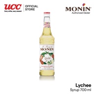 MONIN Lychee Syrup น้ำเชื่อมกลิ่นลิ้นจี่ 700ml.