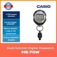 Casio HS-70W Black Multi-function Digital Stopwatch WITH 3 MONTHS SHOP WARRANTY