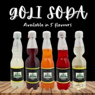 Goli Soda / Flavour Carbonated Drink / Fizzy / All In All / Orange / Grapes / Strawberry / Lemon / P