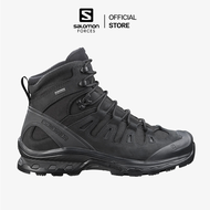 Salomon - Quest 4D GTX Forces 2 EN [Black] สีดำ รองเท้าผู้ชาย ทหาร คอมแบท รองเท้าเดินป่า วัสดุกันน้ำ