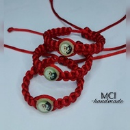 1-5y/o St.Padre Pio Red String Adjustable bracelet