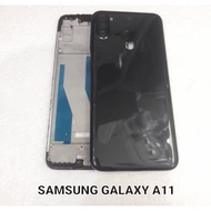 Casing Housing Fullset SAMSUNG A11 A115F Backdoor Bekdor + Frame Lcd - Blue