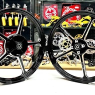 Mâm 5 cây cnc x1r ex150 ex155 winner winnerX - bản 1.6/1.85 - mâm crom