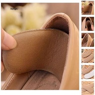 【HKM1】5 Pairs Fabric Sticky Back Heel Grips Shoe Sponge Cushion Insole Pad Liners