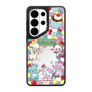 SWIMMER Strawberry Cake Casetify Samsung Mirror Phone Case Suitable for Samsung Galaxy S26Ultra S25U