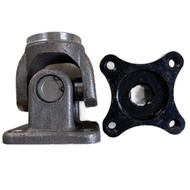 Coupling of the propeller and flange attached to the tricycle's bridge, center type, 5cm square hole