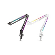 FIFINE BM38 RGB Desktop Clip-On Cantilever Microphone Stand