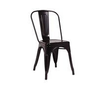 XUXU Steel bar stool เก้าอี้บาร์ เก้าอี้บาร์เหล็ก เก้าอี้สตูล ทรงสูง พร้อมพนักพิง ที่นั่ง เก้าอี้คาเฟ่ เก้าอี้วางซ้อนได้ทันสมัย เก้าอี้เหล็ก