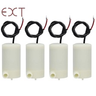 【hzhaiyaa2.my】4 Pcs DC 3 V 5 V Micro-Submersible Mini Water Pump Fish Tanks Fountain Aquarium Set