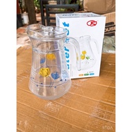 1.8L glass water bottle