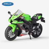 DIECAST MOTOR NINJA ZX-10R WELLY