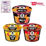 (Halal) NISSIN x IRVINS Instant Noodles Salted Egg Bowl, Spicy Salted Egg Bowl, Mala Salted Egg Bowl