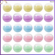 30 Pcs Party Favor Containers Vending Machine Toys Gumball Capsules Pastels dliyuan