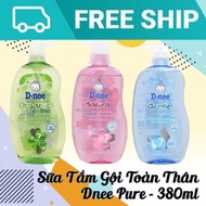 Sữa tắm gội toàn thân cho bé Dnee 380ml