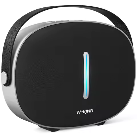 W-King T8II Portable Speaker with Booming Bass Wireless Speaker with TWS and Fast Charging 40W Outpu