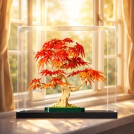 Saiz Custom Kotak Paparan Akrilik Acrylic Display Box 定制尺寸 for Lego 10348 Japanese Red Maple Bonsai 