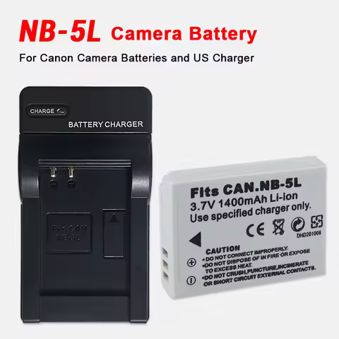 NB-5L NB 5L Camera Battery for Canon Powershot S100 S110 SD 700 790 800 850 880 890 990 SX200 SX210 