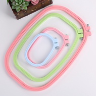 Rectangle Embroidery Hoop Frame | Cross Stitch Frame | Bingkai Sulaman / Aksesori Sulaman | Plastic 