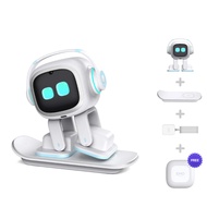 [ Ready Stock] Emo White Robot The Coolest AI Desktop Pet with Personality and Ideas ( Chat GPT )