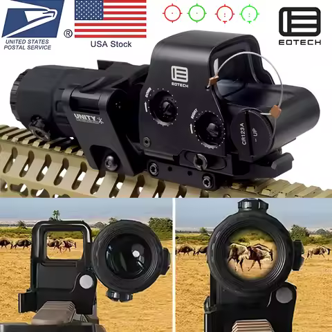 US Warehouse EOTECH 551 552 553 558 Holographic Tactical Red Green Dot Collimator Hunting Reflex Opt