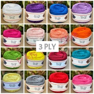 3 PLY Monaco Mercerized Cotton Crochet Yarn