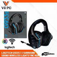 Logitech G933S Wireless 7.1 Surround Sound Lightsync Gaming Headset - PC, PS4, Xbox One, Nintendo Switch