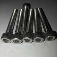 Baut L M6 x 45(4.5cm) stainless 304