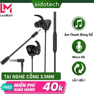 Tai nghe gaming có mic Sidotech phiên bản G3m cho điện thoại dùng cho game thủ chơi game mobile pc l