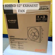 KHIND 12''/ 10''/ 8'' (WHITE)  EXHAUST FAN / KHIND 10'' VENTILATION FAN (WHITE)