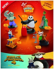 Kung Fu Panda 4 Jolly Kiddie Meal Toys (Kung Fu Panda 4 Jollibee Toys) Kung Fu Panda Jollibee Toys