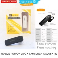 (COD) BLUETOOTH HEADSET ALL TYPE oppo/vivo/samsung/xiaomi/realme/ [no1 quality clear sound] || Singl