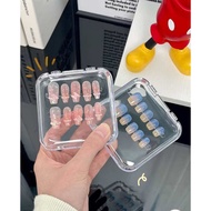 (PAP) FAKE NAIL BOX Nail art packaging Acrylic Box premium / False nail storage place Nail art Nail 