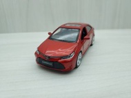 全新盒裝1:43~ 豐田 TOYOTA COROLLA 橘棕色合金汽車模型