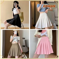 ROWANS Tennis Skirt, Lining Shorts Women Golf Skirt Mini Skirt, Trendy Skirt with Shorts Underneath Athletic Tennis Skirt High Waisted Skater Skirt Women