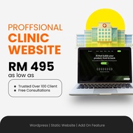 Business Website Design and Hosting Services For Clinic | Static Website | Wordpress