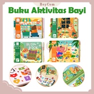 Baby Activity Book/Velcro TK Quiet Book/14/30 Pages Quiet Book