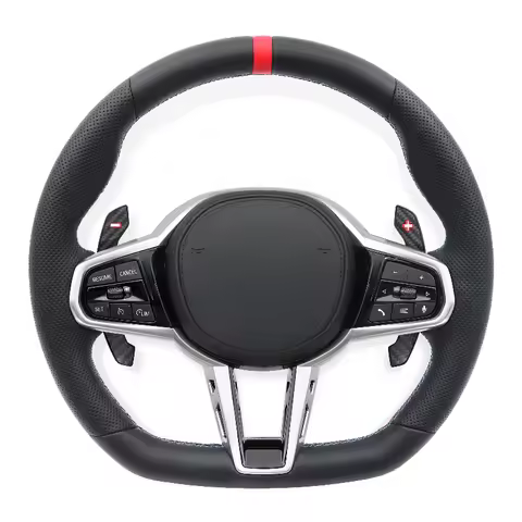 M Sport Leather Steering Wheel for BMW G02 G05 G06 G20 G21 G22 G26 G80 G87 F40 F44 118i M440i i4 M40