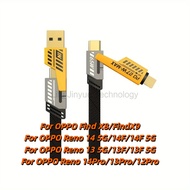 LIKAIYUE  Fast Charging Cable 4 In 1 USB For  Reno 14 5G 14F 14F 5G  Reno 13 5G 13F 13F 5G  A6 A6 Pr