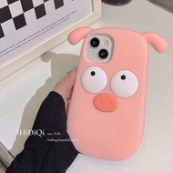 Cute Pig Apple Iphone14/11/8 Phone Case Apple 12/7P Cartoon 6S Apple XR/13pro Shell lCim