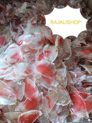 KRUPUK MERAH PUTIH MENTAH 250GR/KRUPUK MIE PECEL MEDAN
