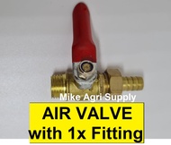 8.5mm compressor air control valve air chuck kawasaki sprayer vespa air compressor 1/4"