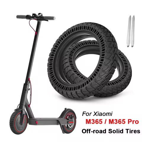 Electric Scooter Damping Durable Wheel For M365 / Pro 8.5''/9'' Front and Rear Off-road Solid Tires 