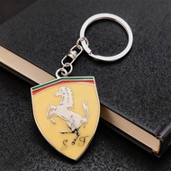 NewFor Ferrari SF90 Stradale SF90Spider 296 GTB 296 GTS Creativity 3D Style Metal Car Key Ring Sport