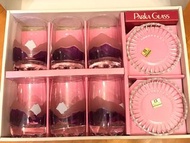 Vintage Parka Glass & plate 玻璃杯碟